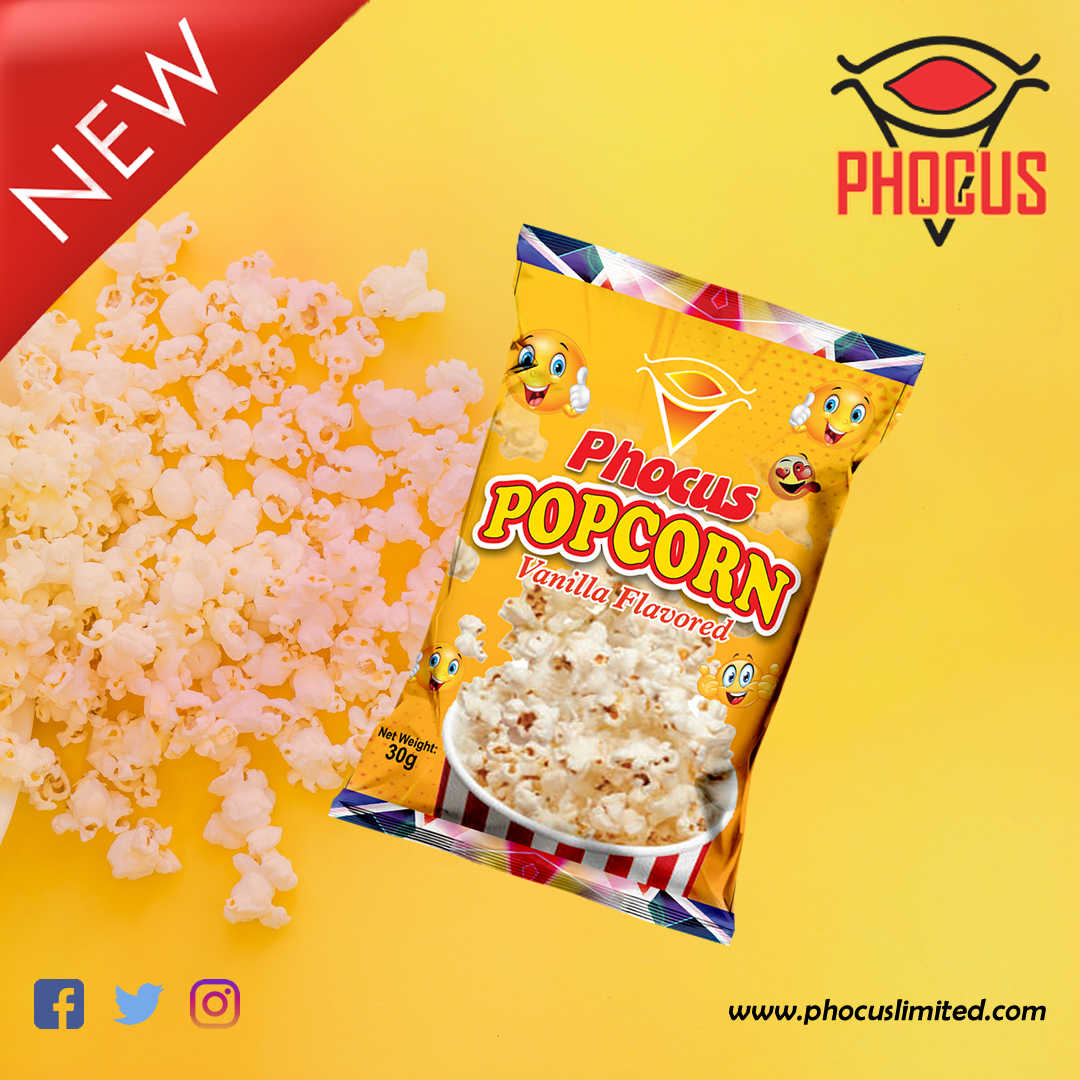 Phocus Launches Popcorn Vanilla
                                Flavoured Brand